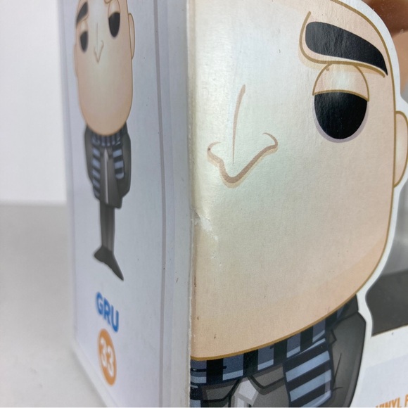 Funko Pop! Vinyl Figure Despicable Me 2 Gru #33 Vaulted See Pics - Picture 4 of 14